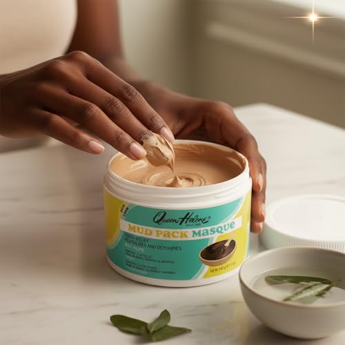 Queen Helene Mud Pack Masque, 12 Ounce, Cleanser, Softening, Smoothening, Tightens Loose Skin, Stimulates Blood Circulation