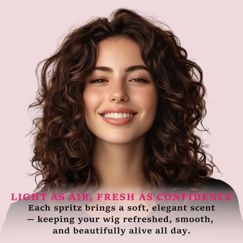 Synthetic Wig Perfume Mist - Odor Neutralizer & Shine Spray