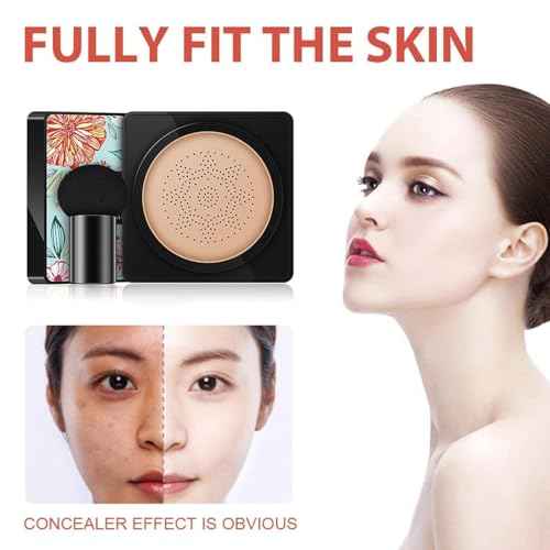 Linasi Clear Cover Beauty Cream - Air Cushion CC Cream, Moisturizing Concealer, Long Lasting Makeup