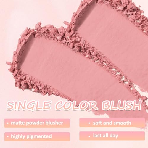 Boobeen Air Cushion Blush - Natural, Highly Pigmented Cheek Makeup, 0.35oz