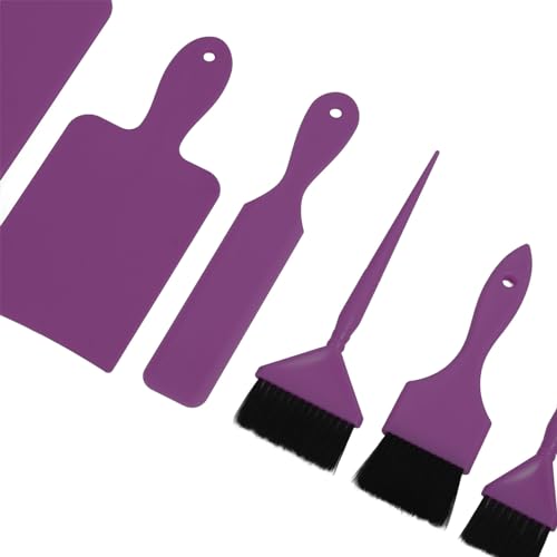 Balayage Hair Highlighting Kit - 7pc Salon Tools with Paddles & Brushes