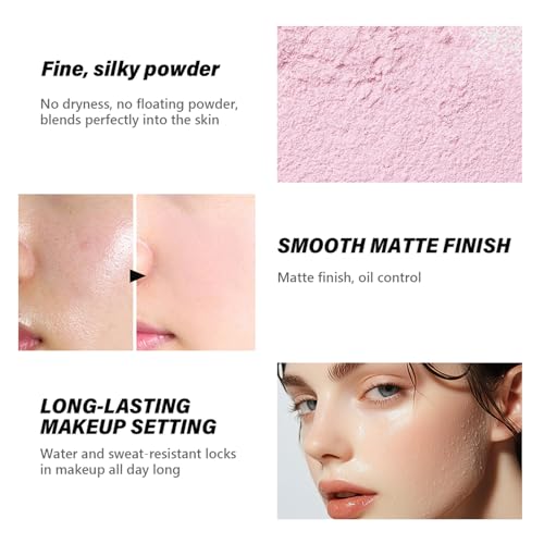 Corlo Loose Setting Powder - Natural Matte Finish, Oil Control