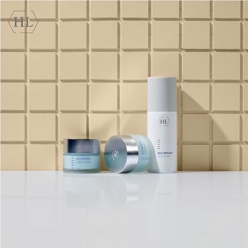 HL Holy Land Cosmetics Bio Repair Night Care with Vitamin E, Collagen and Elastin to Smooth Fine Lines and Wrinkles, 1.7 fl.oz