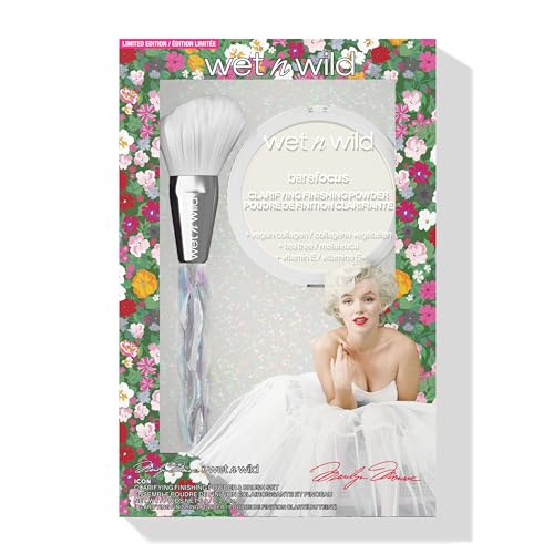 Wet n Wild Marilyn Monroe Finishing Powder & Brush Set