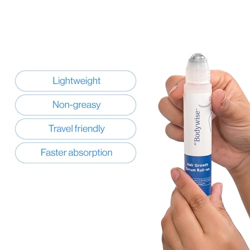 Be Bodywise Rosemary Hair Growth Serum Roll On - 10ml DHT Blocker