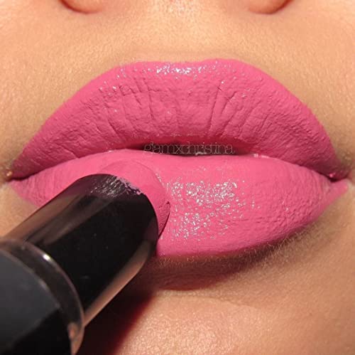 wet n wild Silk Finish Lipstick, Hydrating Rich Buildable Lip Color, Formulated with Vitamins A,E, & Macadamia for Ultimate Hydration, Cruelty-Free & Vegan - In The Near Fuchsia