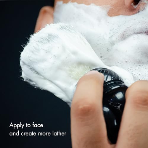 Oceanic Blue Artisan Shaving Soap for Men | Fresh Aquatic Cologne Scent | Rich Lather Wet Shaving Soap | Traditional Luxury Shave Soap for Sensitive Skin