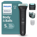 Body Groomer for Men with Adjustable Trimmer & Shaver Heads