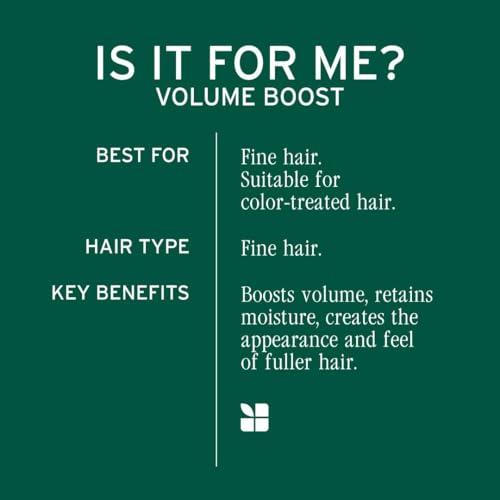 Biolage Volume Boost Shampoo - Long-Lasting Volume, Gently Cleanses, Adds Lightweight Shine To Fine Hair, Soy Protein & Polymers, Vegan, Paraben-Free