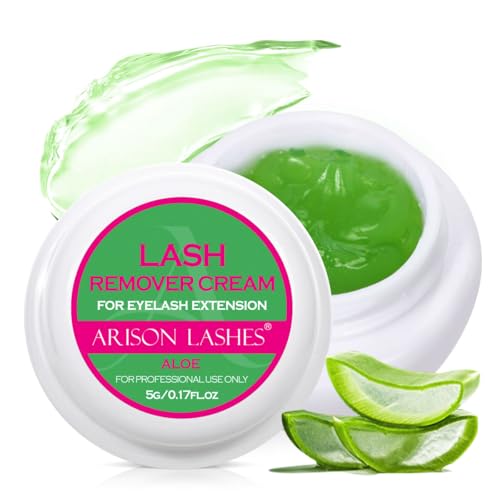 ARISON LASHES Cream Eyelash Extension Remover for Sensitive Skin