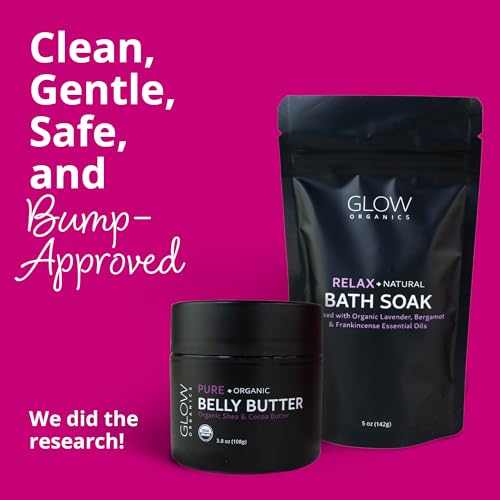 Bump Boxes 2nd Trimester Pregnancy Gift Set - Belly Butter, Bath Soak & More