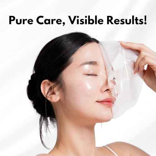 Hydrogel Collagen Korean Face Mask 5+5 EA Luxury Skin Care (AntiWrinkle, Vegan Mucin) (Variety 10)