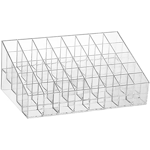 40-Grid Clear Acrylic Lipstick Organizer Holder