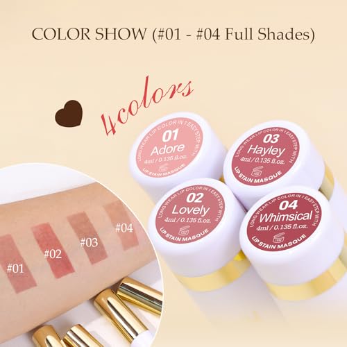 Peel Off Lip Stain - Waterproof Matte Liquid Lipstick