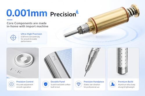 M Pro Spin 60W Cordless Nail Drill 35000 RPM
