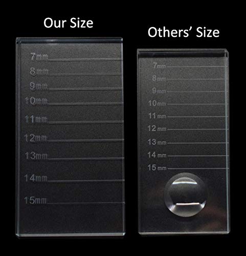 Eyelash Extension Crystal Pallet Lash Holder Tray 4.3x2.4 Inch