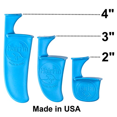 HairFin Hair Cutting Guides - 3 Piece Kit with 2", 3", 4" Sizes