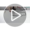 HapiRm 3-Tier Narrow Bathroom Shelf Organizer - Expandable Metal Rack