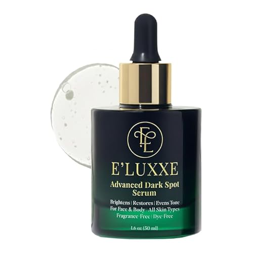 E'Luxxe Clinical Hyperpigmentation & Dark Spot Serum ? Tranexamic Acid, Niacinamide & Vitamin C ? For Face & Body, Post-Acne & Dark Scar Marks ? Fragrance-Free 50ml