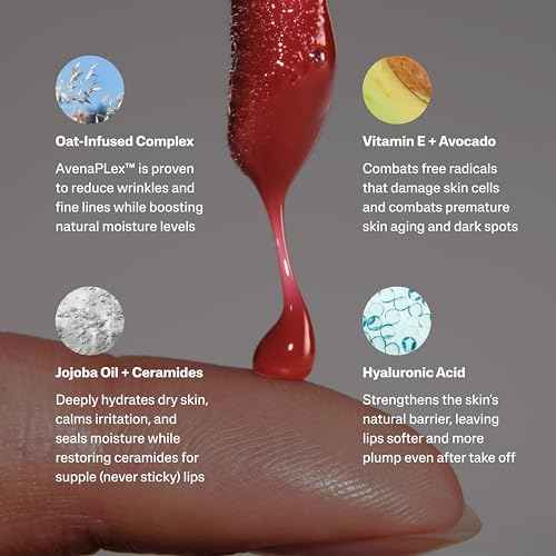 POUND CAKE Cake Theory: Lip Tone Equalizing Oil | For Balanced Lip Color | Hydrating and High-Shine Blurring Lip Oil with Purple Brown Tint | Clean, Vegan, and Moisturizing Formula ? 0.23 oz, Browning