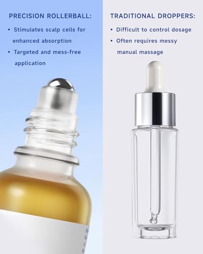 Hair Growth Serum Roll-On | Rosemary, Biotin & Redensyl
