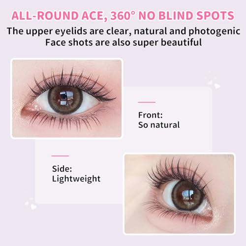 ELYZZA Idol Lash Extension Kit 10-12mm C+ Curl Eyelash Clusters With Thin Band Cluster Lashes Extensions With Bottom Lashes Lash Bond For DIY Individual Lashes at Home