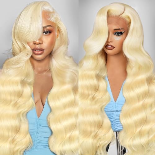 613 Blonde Lace Front Wig - 13x6 HD Human Hair Body Wave