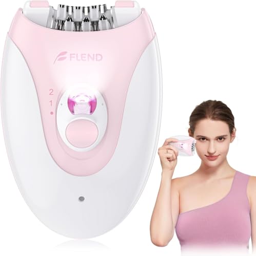 Rechargeable Epilator for Women with LED Light & 36 Tweezers