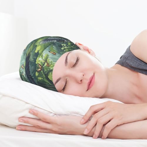 ElliTarr Satin Sleep Cap Beanie Hat for Hair Protection & Comfort