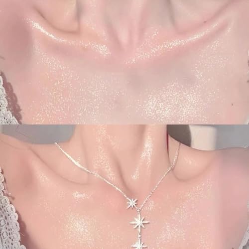 Shimmer Body Highlighter Powder Spray – Air Cushion Glitter