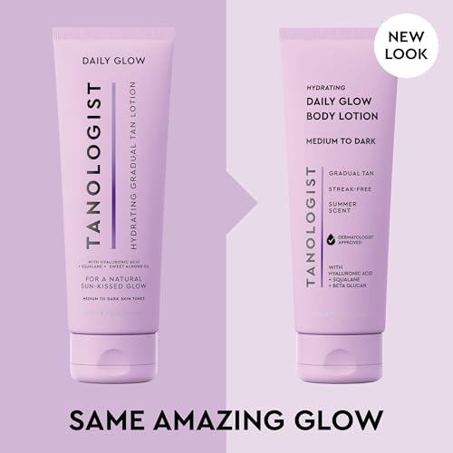 Tanologist Daily Glow Gradual Self Tanning Lotion, 8.45 oz