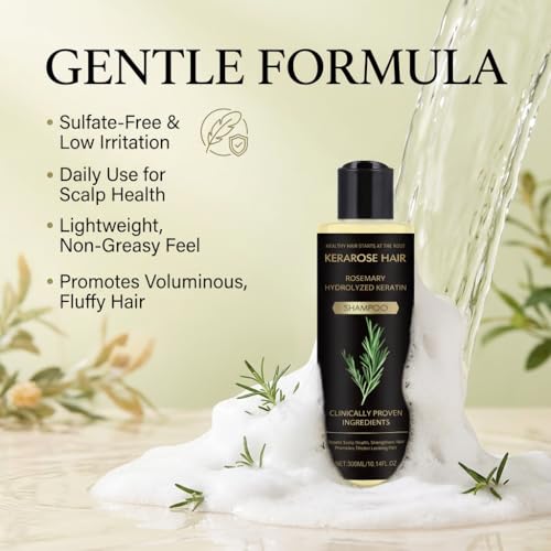 Rosemary Shampoo for Hair Growth | Biotin & Keratin Formula