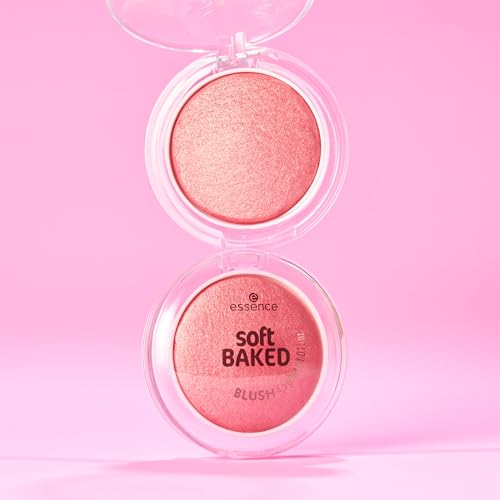 Essence Soft Baked Blush - Buildable Radiant Glow, Rose All Day