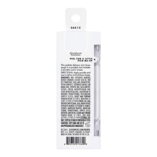 e.l.f. Bite-Size Brow Quad - Blonde Eyebrow Palette