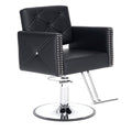 ZORRTIK Professional Barber Chair - 360 Swivel, Hydraulic Pump
