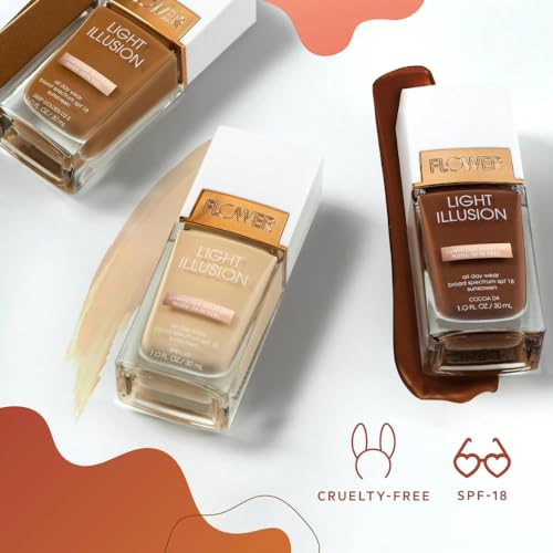 Flower Beauty Light Illusion Foundation (Sable)