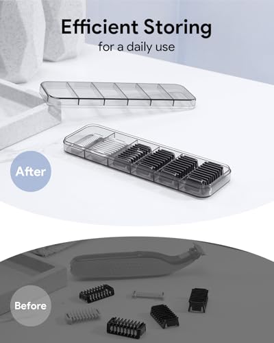 7 PCS Guide Guards Set for Obalde Hair Clippers with Storage Case - Compatible with QP2724, QP2834, QP2520, QP2620 Series