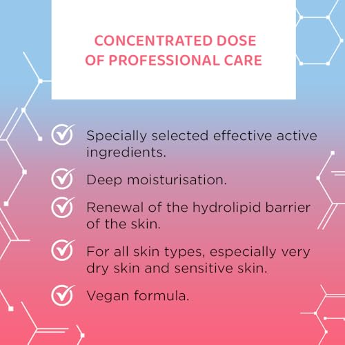 Eveline Cosmetics Face Therapy Intensive Hydrating Serum with 2% Sodium Hyaluronate Complex, Gluconolactone, and Vitamin B5