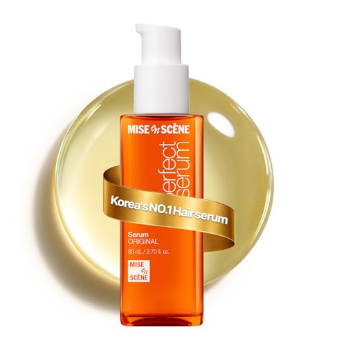 Mise En Scene Perfect Serum Hair Oil - Heat Protectant & Frizz Control, 2.7 Fl Oz