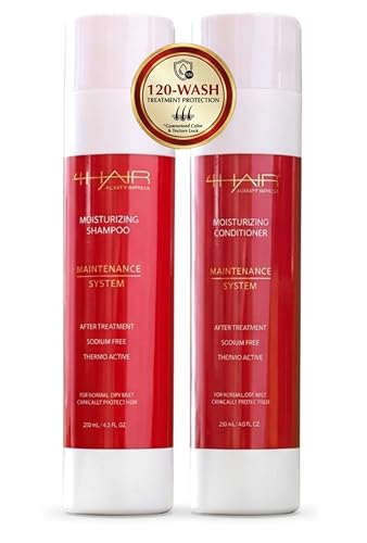4Hair Cosmetics Sodium-Free Shampoo & Conditioner Set for Dry Hair