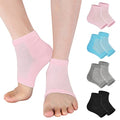 Vaincre Gel Moisturizing Heel Socks for Cracked Feet, 4 Pairs