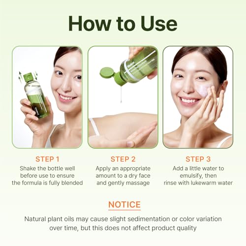 CENTELLIAN 24 Madeca Matcha Cleansing Oil - Deep Cleanser for Pores & Makeup