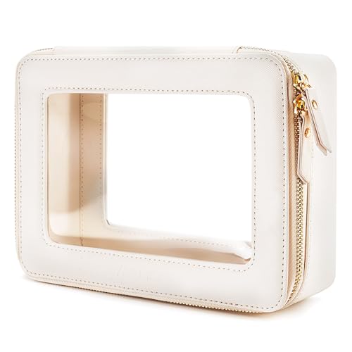 Clear Makeup Bag Organizer - Travel Toiletry Case for Women