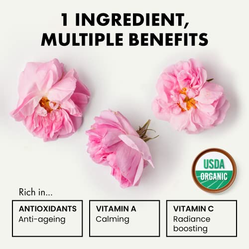 Eclat Skincare Unclog & Hydrate - Rose Water Toner and Hyaluronic Acid Serum - Combo Pack - 100% Vegan & Dermatologist Developed