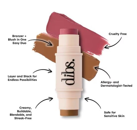 Mini Blush and Bronzer Stick Duo - Shade 5.5 Wine Not & Cocoa Kiss