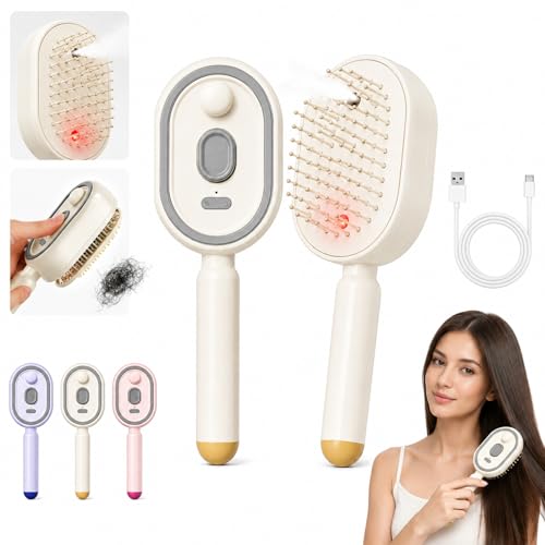 Electric Air Cushion Massage Spray Comb | Anti-Static Hair Brush