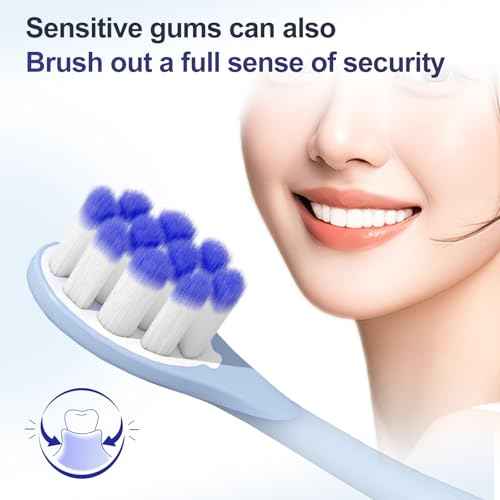Extra Soft Toothbrushes for Adults,Ultra Soft Bristle Clean and Care for The Oral Cavity£¬Manual Toothbrush ¡¼2 Pack¡½