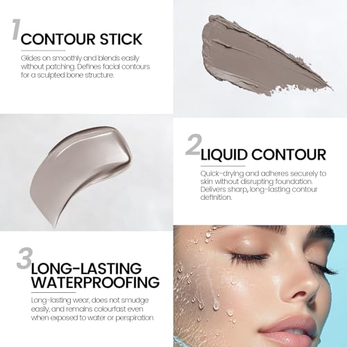 Noerrors Dual-Ended Contour Stick Cream & Liquid