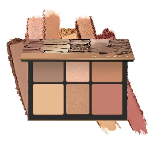 Smashbox Cali Contour Palette - 6 Shade Contour Kit with Highlighter & Blush