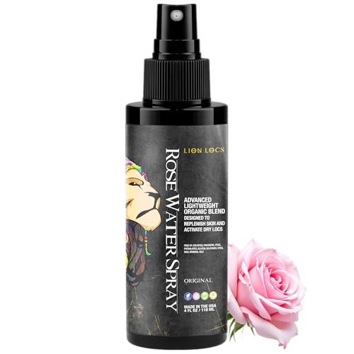 Lion Locs Rosewater Moisturizing Spray - Locs, Braids & Skin